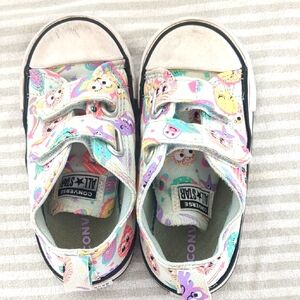 Converse Kids' Colorful Animal Print space Sneakers